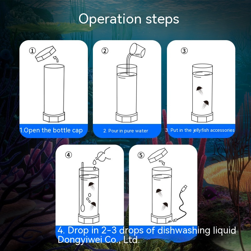 Jellyfish Lava Mood Lamp