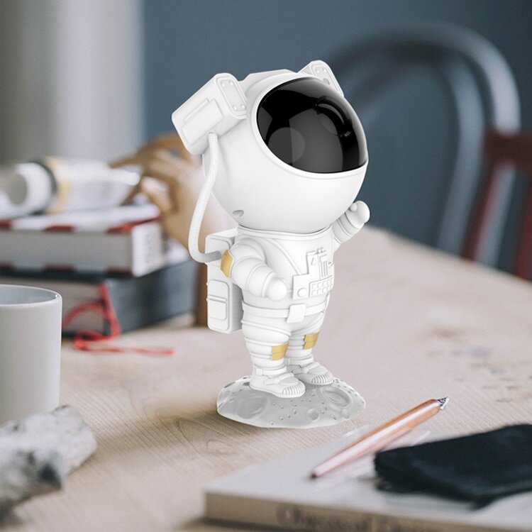 Celestial Explorer Astronaut Galaxy Night Light