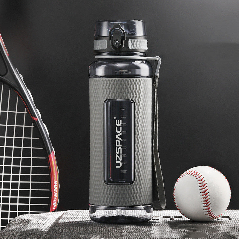 Grey drink bottle