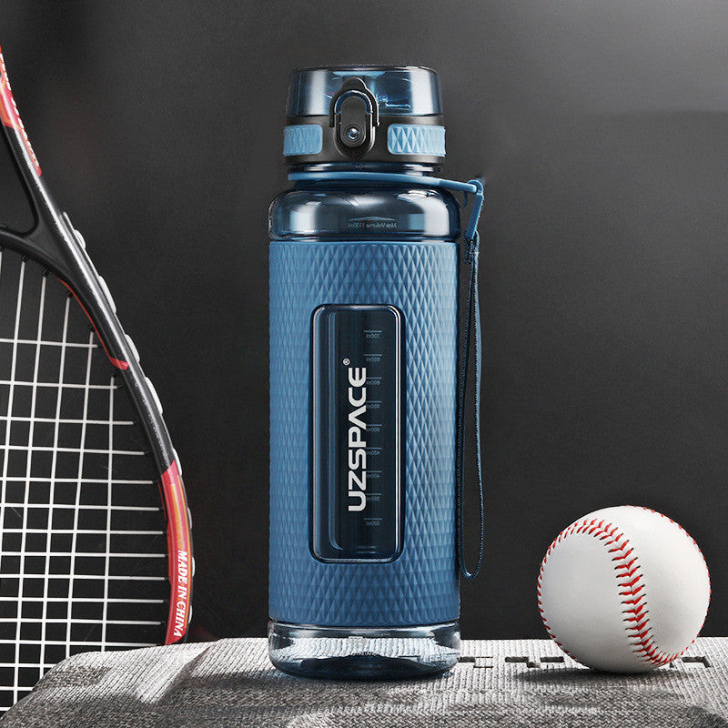 dark blue drink bottle
